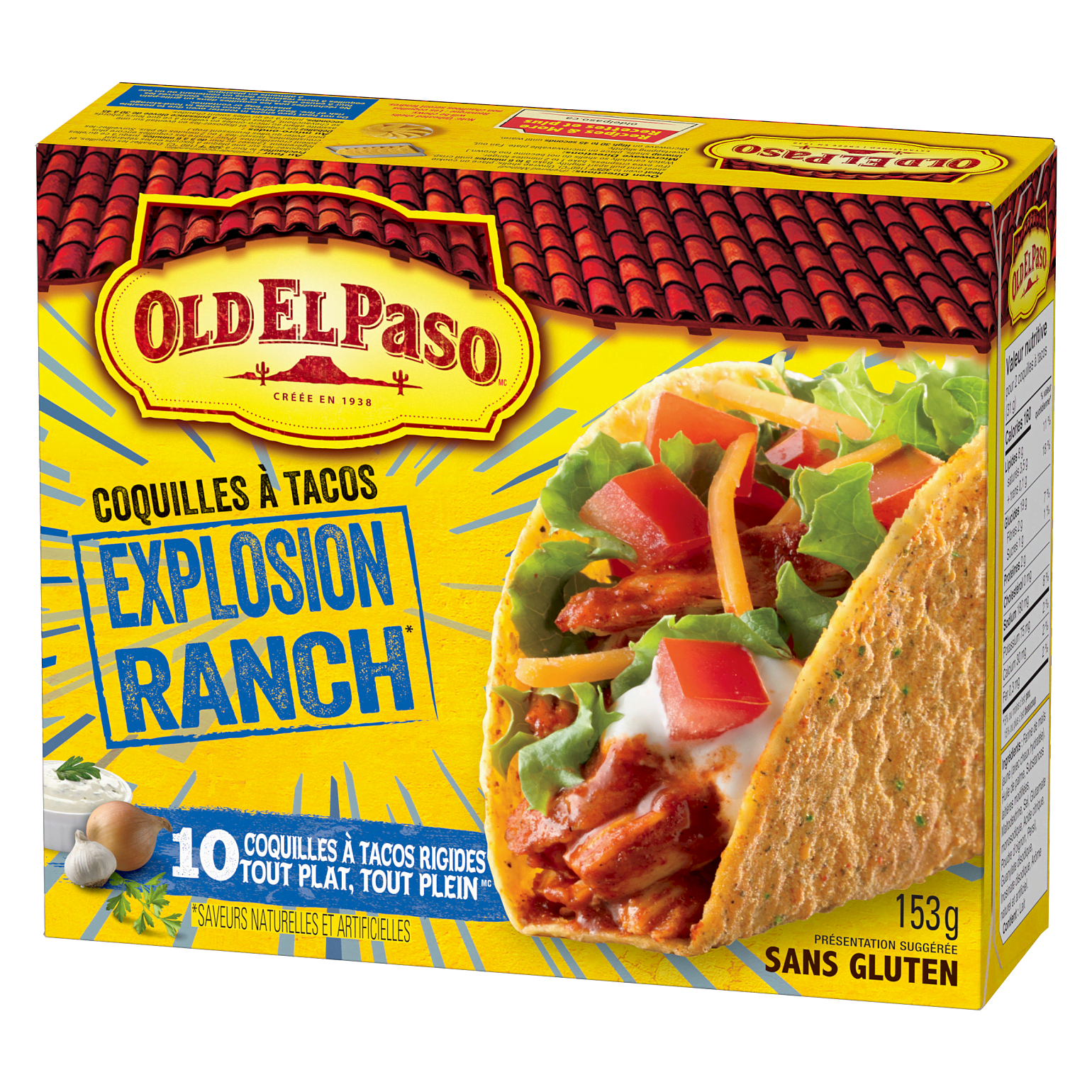 Ranch Blasted Stand n Stuff Taco Shells